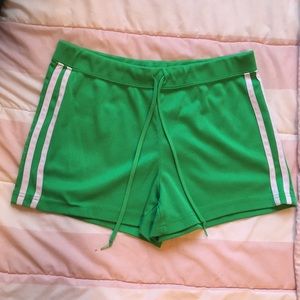 Green Soccer Shorts